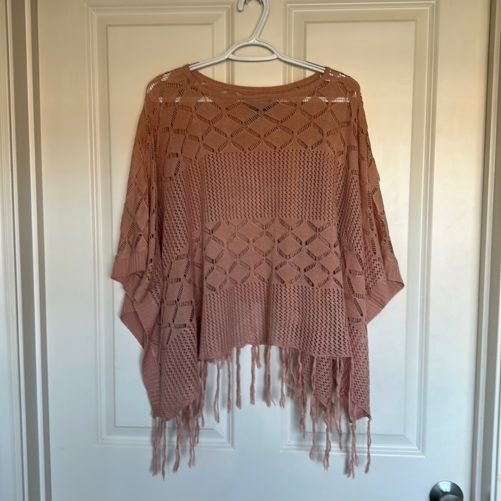 Vero Moda knit poncho top